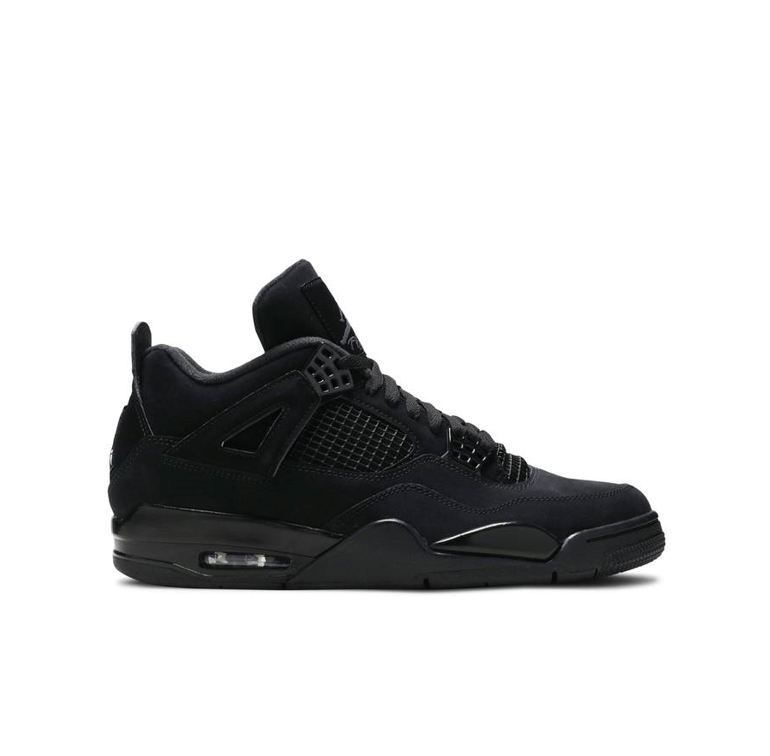 Jordan 4 Retro Black Cat (2020) - Silhouette Sneakers & Art