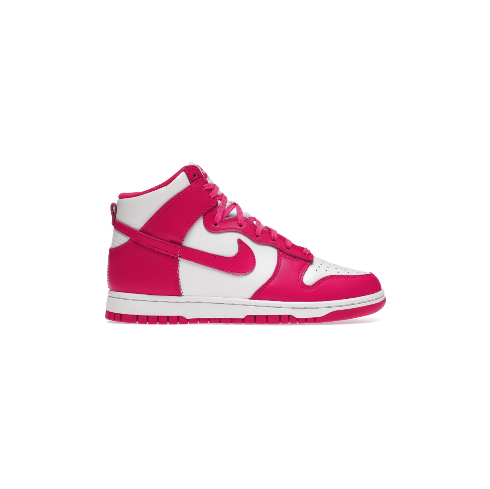 Nike Dunk High Pink Prime - Silhouette Sneakers & Art