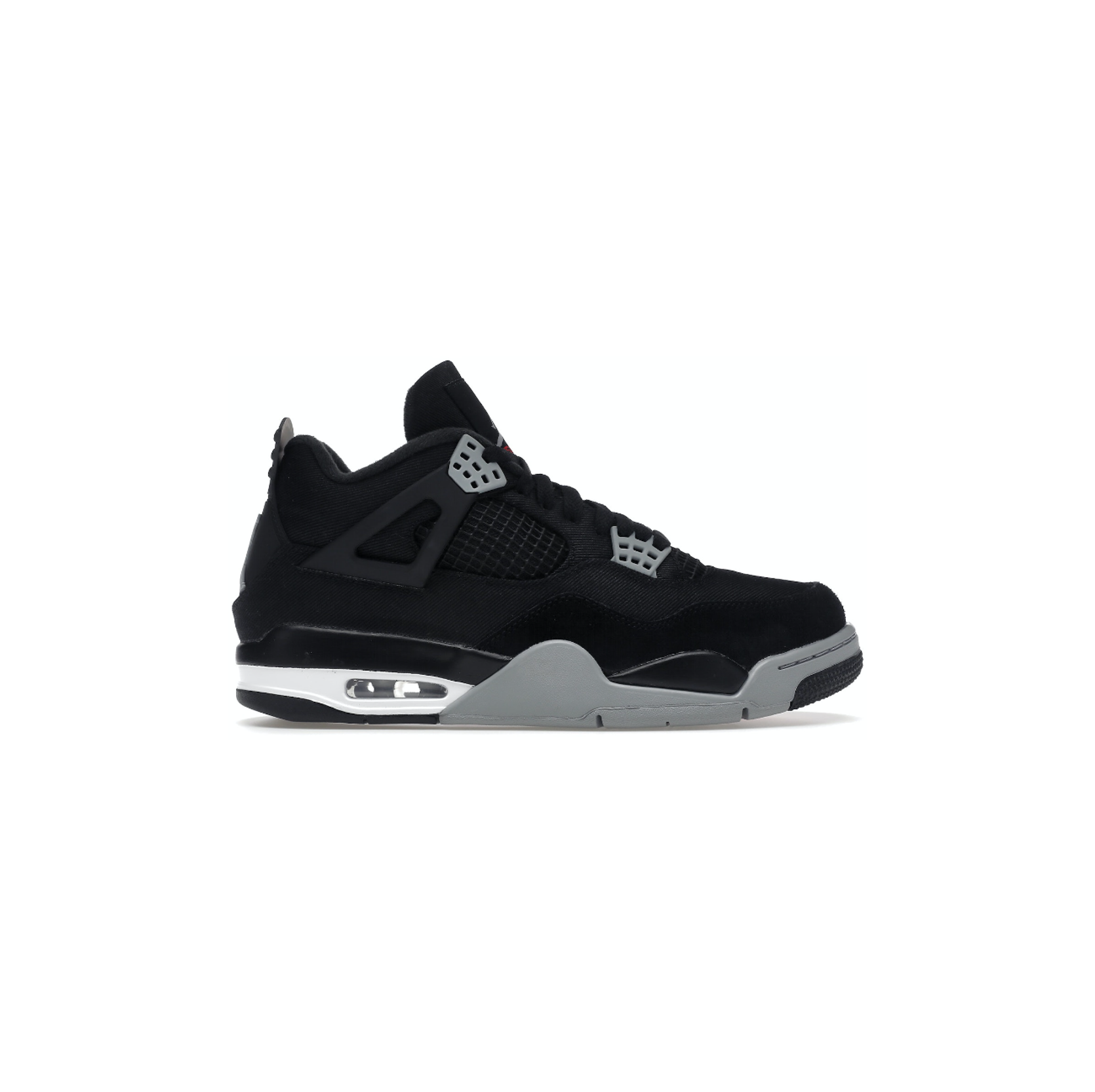 Jordan 4 Retro SE Black Canvas - Silhouette Sneakers & Art