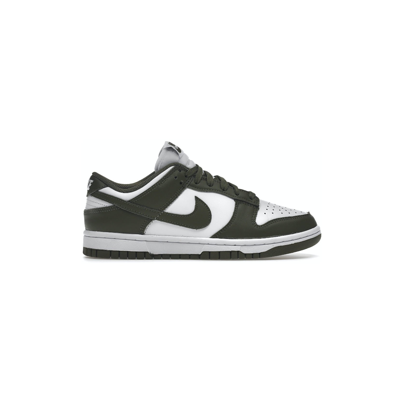 Nike Dunk Low Medium Olive - Silhouette Sneakers & Art