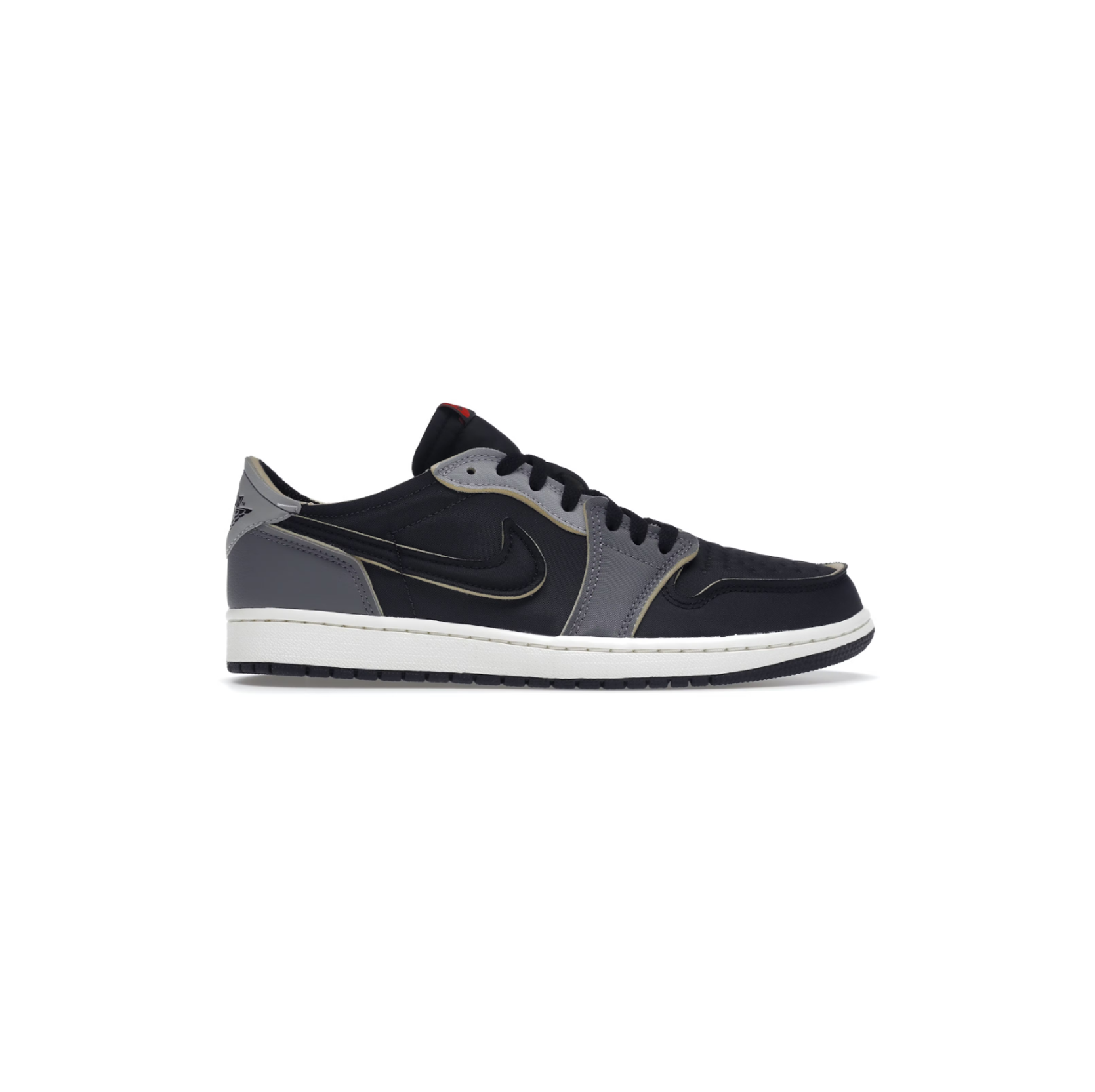 Jordan 1 Low OG EX Black Smoke Grey - Silhouette Sneakers & Art